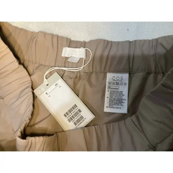 COS Cotton Cropped Barrel-Leg Pants - Picture 5 of 5